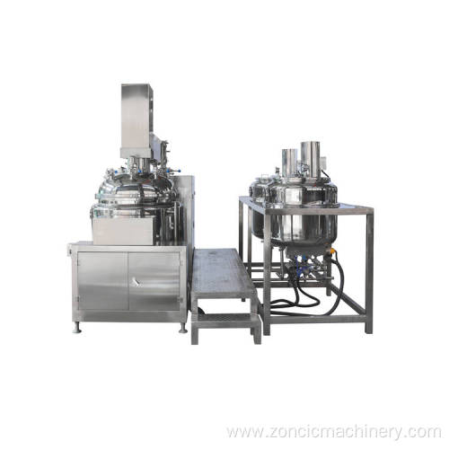 ointment homogenous emulsifier cosmetic mixing machine